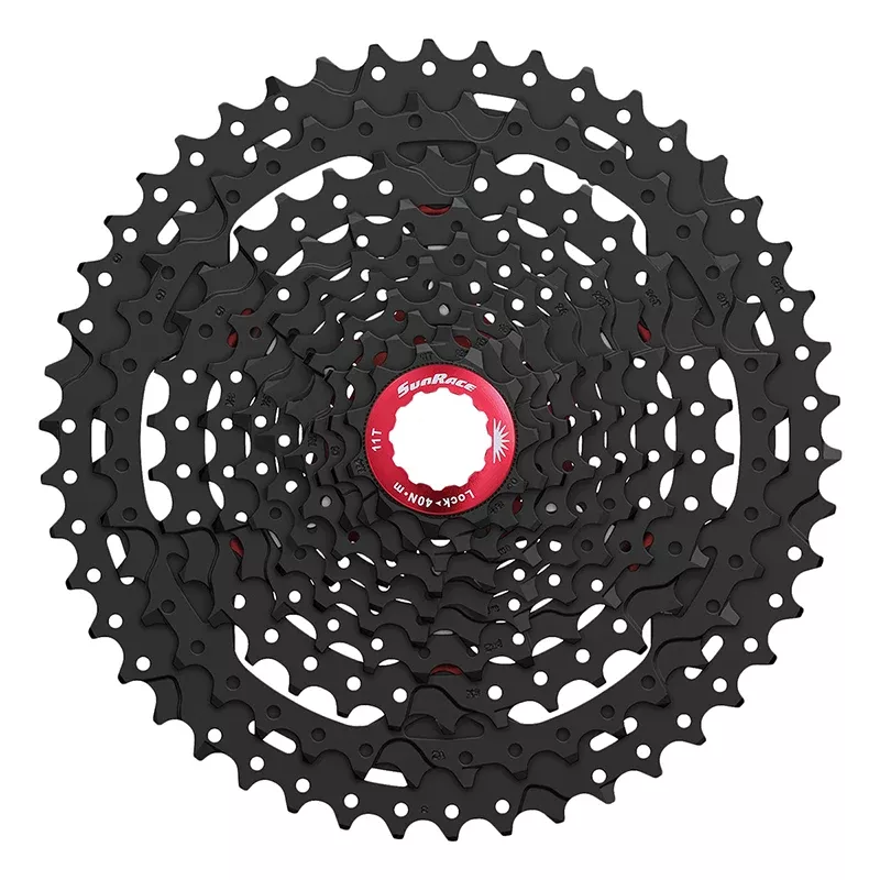 sunrace-csmx3-10sp-cassette-11-46t-black Sunrace CSMX3 10sp Cassette 11-46t - Black