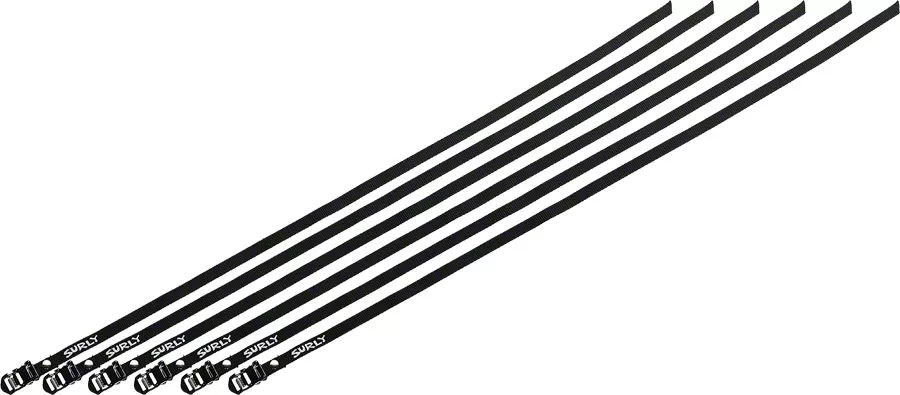 surly-junk-strap-120cm-rack-strap-black-with-stainless-buckle-6-pack Surly Junk Strap 120cm Rack Strap: Black with Stainless Buckle~ 6-Pack