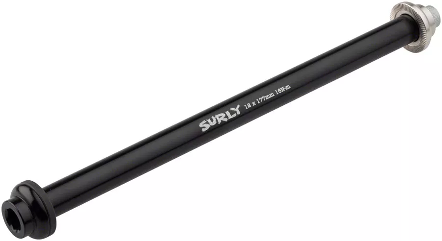 surly-rear-thru-axle-12x177-mm-chromoly-black Surly Rear Thru-Axle - 12x177 mm Chromoly Black