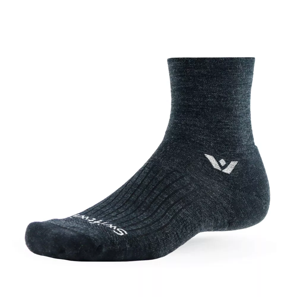 SwiftwickPursuit Quarter Crew High Socks