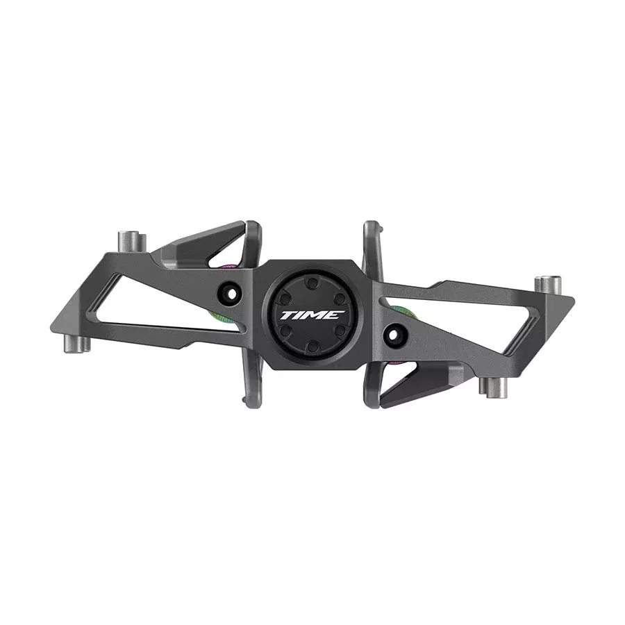 Time Speciale 10 Pedals - Dual Sided Clipless Platform Aluminum 9/16" Gray Large B1