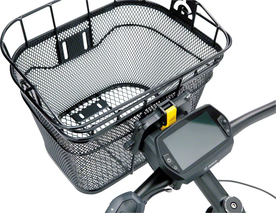 topeak-front-basket-with-fixer-3-handlebar-bracket-black Topeak Front Basket with Fixer 3 Handlebar Bracket: Black
