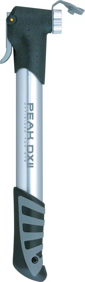 topeak-peak-dx-ii-mini-pump-90psi-silver Topeak Peak DX II Mini Pump - 90psi Silver
