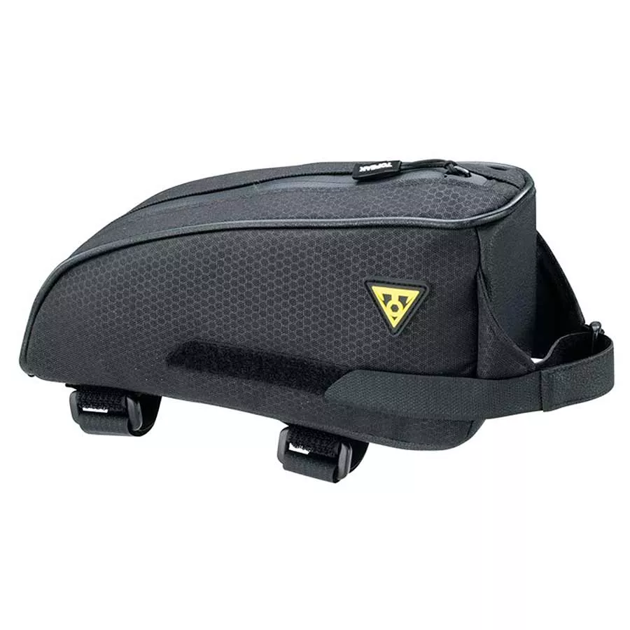 topeak-toploader-top-tube-bag-strap-on-black Topeak TopLoader Top Tube Bag - Strap-On Black