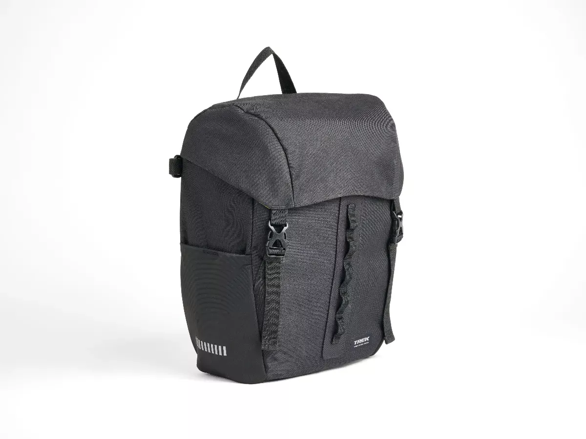 trek-single-pannier-black-bag Trek Single Pannier Black Bag
