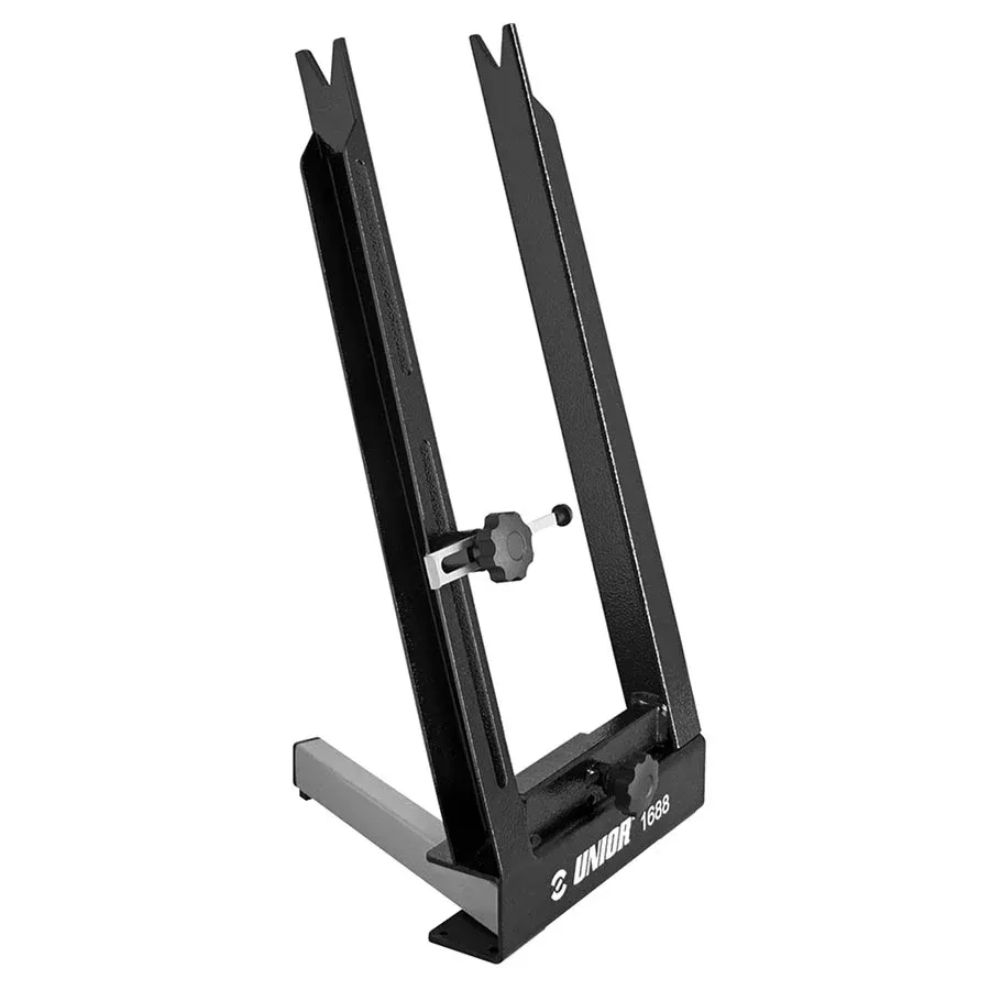 unior-portable-truing-stand-black Unior Portable truing stand Black