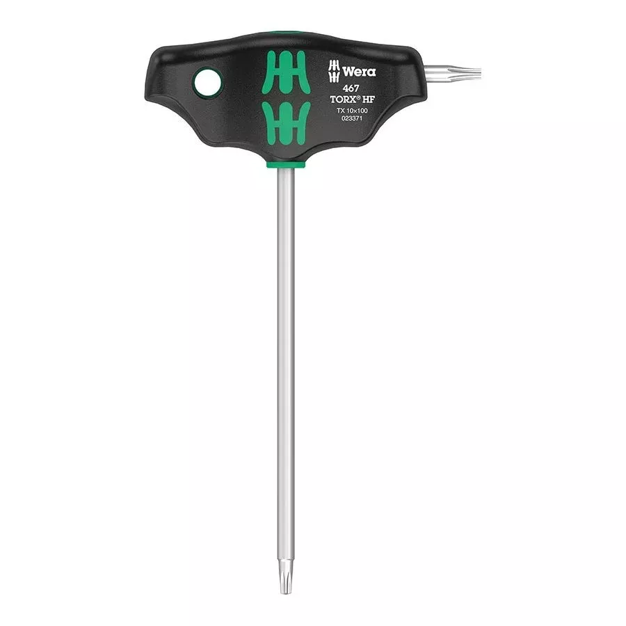 Wera 467 TX HF 10 x 100mm T-Handle Torx Wrench