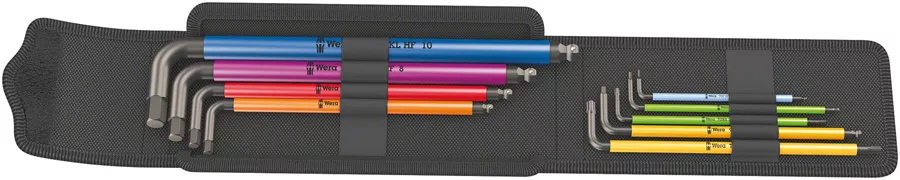 Wera Bicycle Set 4 Hex and Torx L-Key Wrench Set – Multicolor