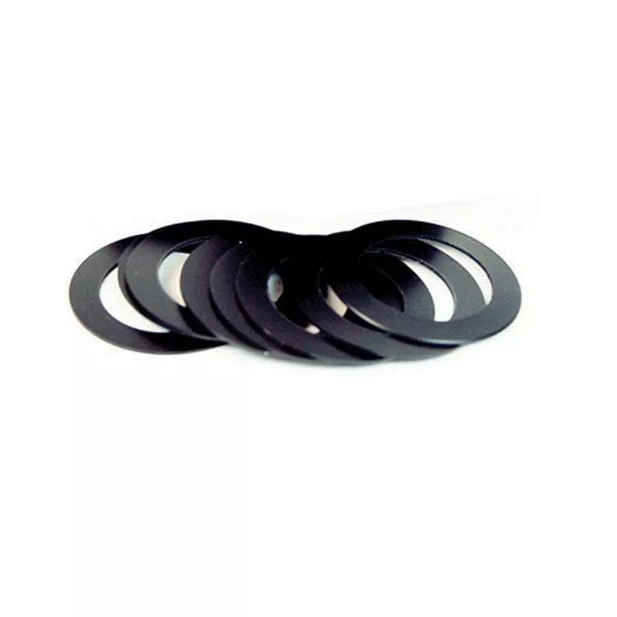 wheels-manufacturing-0-7mm-black-aluminum-bottom-bracket-spacer Wheels Manufacturing 0.7mm Black Aluminum Bottom Bracket Spacer