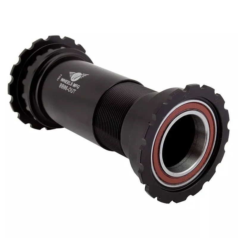 wheels-manufacturing-thread-together-bb86-92-shimano-bottom-bracket-angular-cont Wheels Manufacturing Thread Together BB86/92 Shimano Bottom Bracket Angular Contact Bearings BLK Threaded Cups