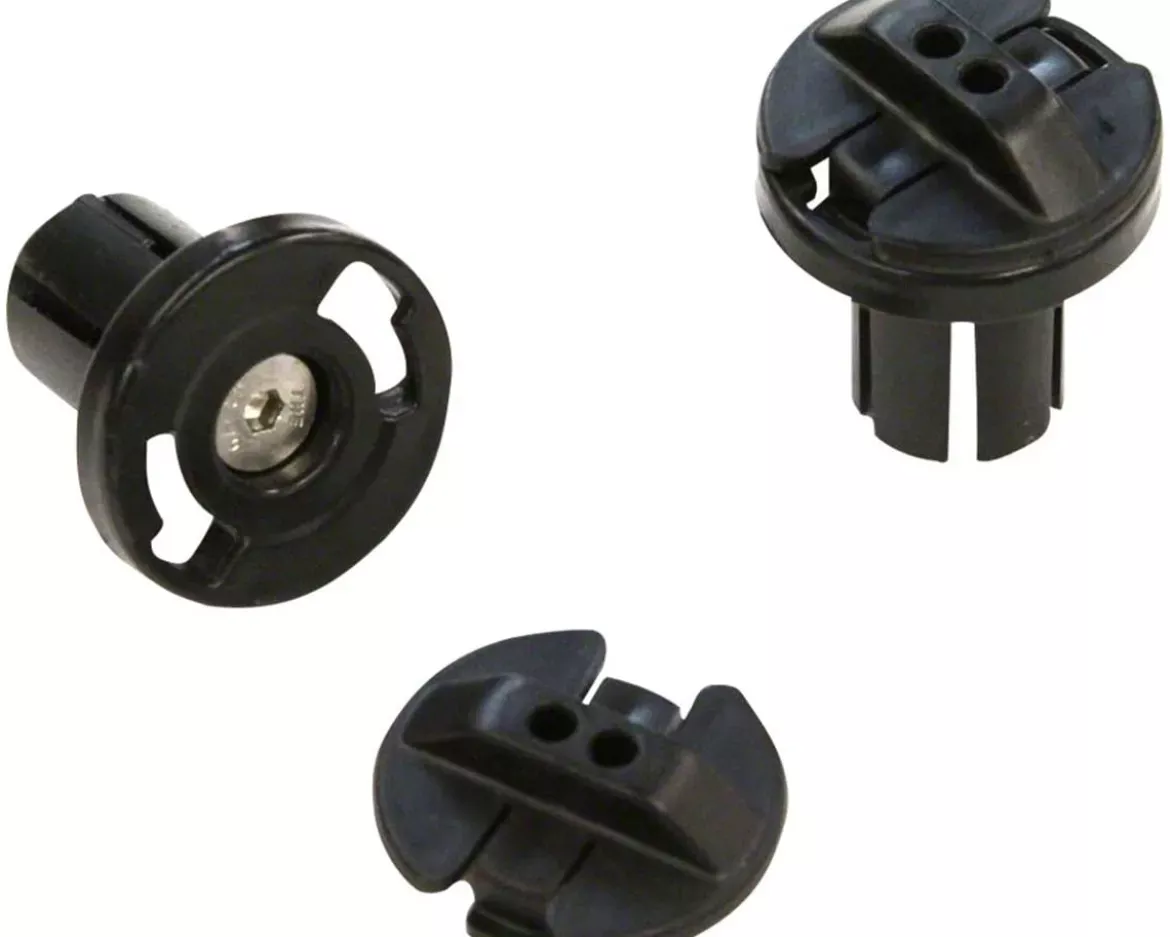 Wolf Tooth Components Pogie Bar Plugs (Black)