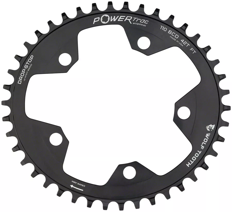 wolf-tooth-elliptical-110-bcd-chainring-eagle-flattop-compatible Wolf Tooth Elliptical 110 BCD Chainring - Eagle Flattop Compatible