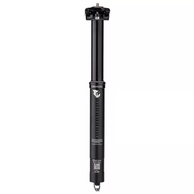Wolf Tooth Resolve Dropper Seatpost - 30.9 125mm Travel Black Rev 2