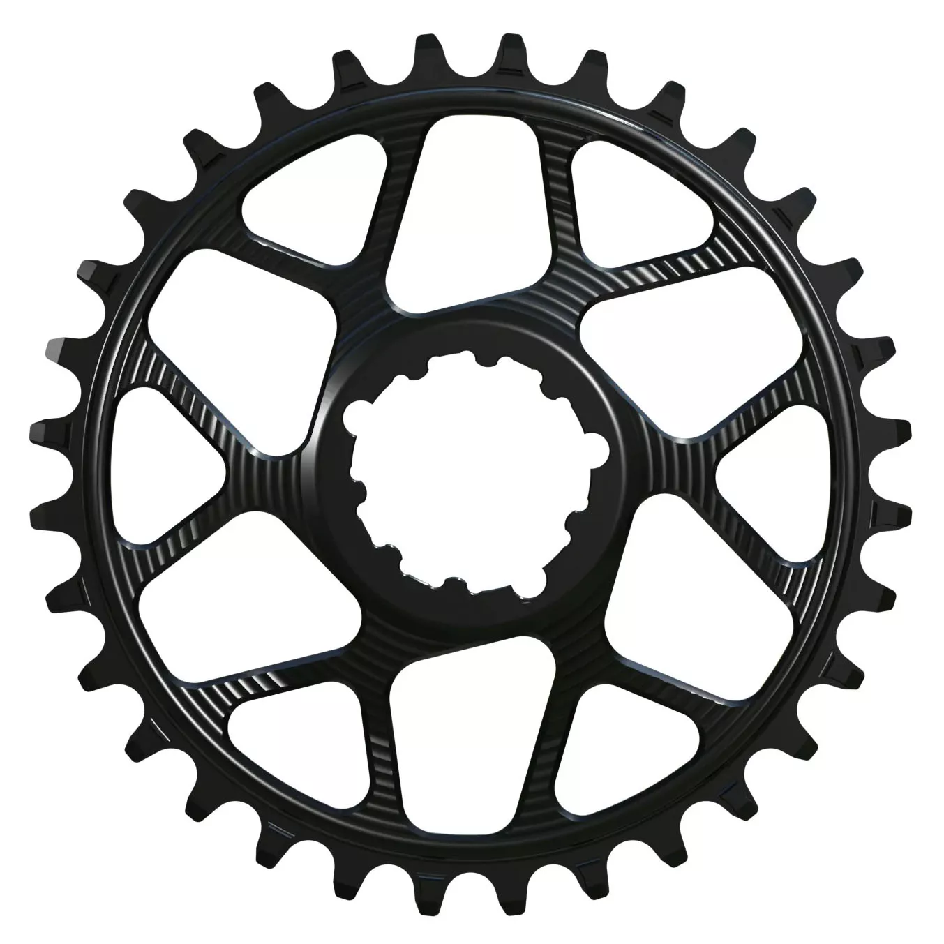 works-components-round-chainring-sram-3-bolt40t-6mm-offset-blk Works Components Round Chainring SRAM 3-Bolt40T 6mm Offset Blk