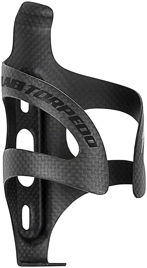xlab-torpedo-carbon-aero-water-bottle-cage-matte-black XLAB Torpedo Carbon Aero Water Bottle Cage: Matte Black